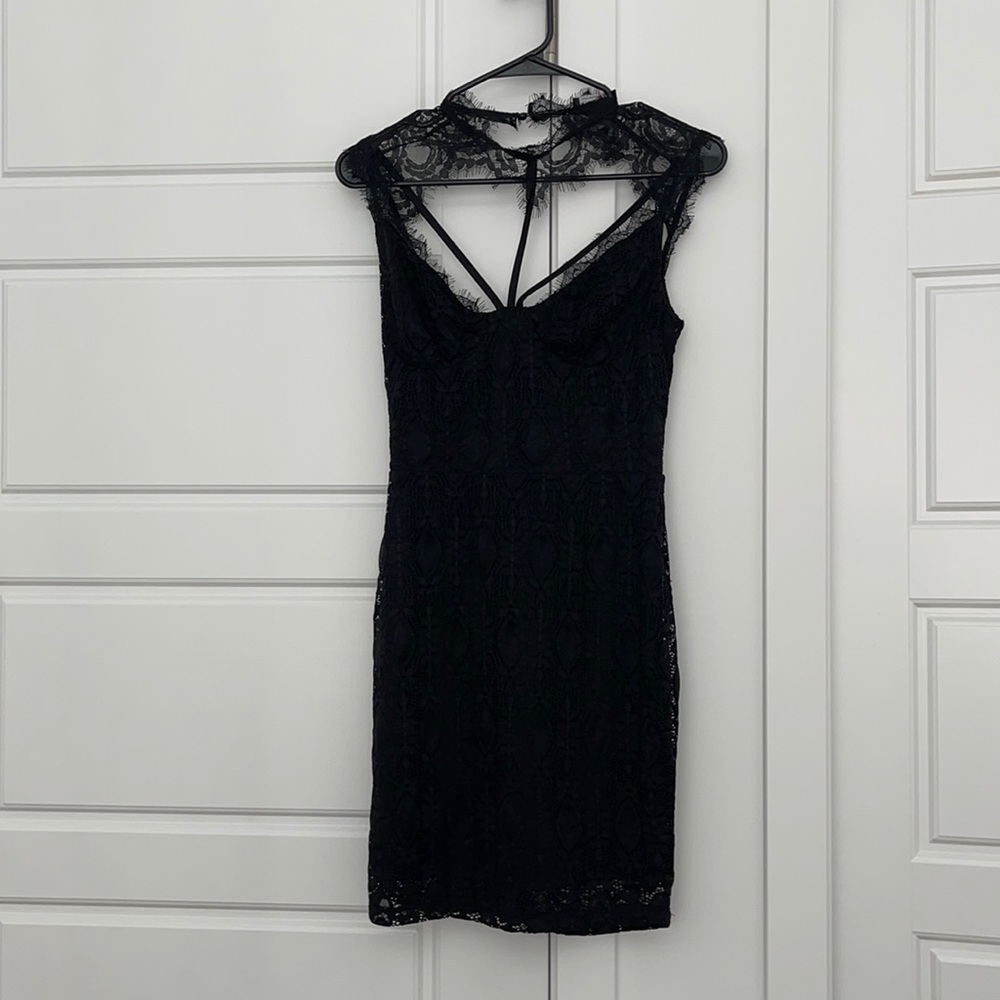 Fashion Nova-Lace Mini Dress SM